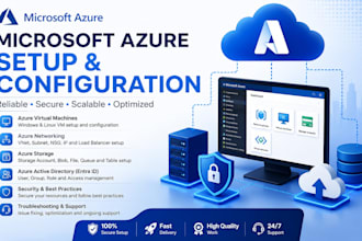 setup and configure microsoft azure services for your business
