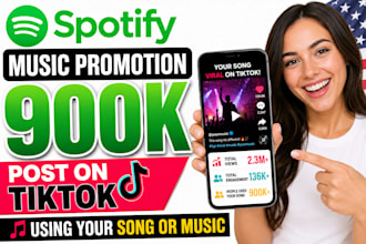 do 500 post on tiktok using your sound or music to promote go viral