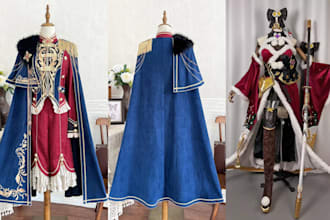sew custom cosplay costume anime outfit cloth creation pattern design grading