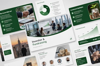 design powerpoint, canva or google slides presentation