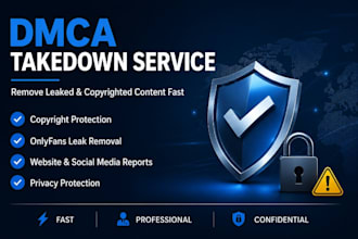 handle dmca takedown and online reputation content removal