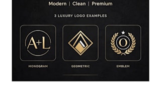 design modern minimalist luxury logo design
