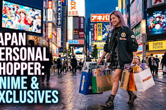 be your japan personal shopper for anime merchandise and exclusive products