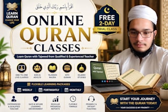 be your online quran teacher or quran tutor, learn quran adults and kids