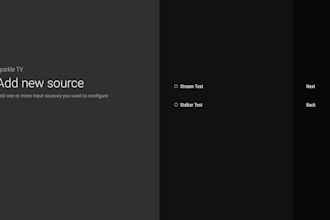customize sparkle TV app with xtream login and admin panel