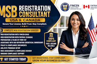be your msb registration consultant for USA and canada compliance