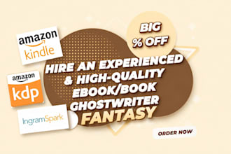 be fantasy ghostwriter, romantasy dystopian scifi,  fantasy manuscript review