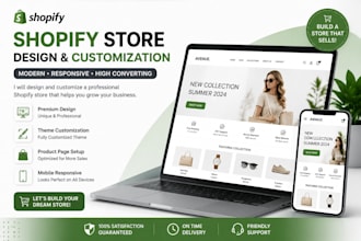 customize the shopify theme and fix shopify store issues