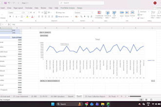 do advanced excel data analysis, dashboards and reports