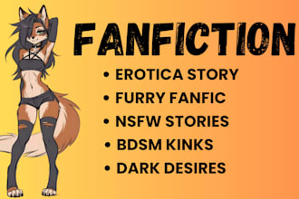 write erotic story nsfw fanfiction bdsm romance story fantasy furry bdsm smut