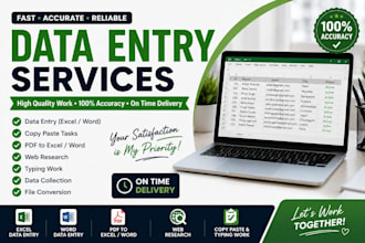 do data entry copy paste