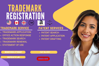 file trademark, respond to uspto office action trademark search, patent filling