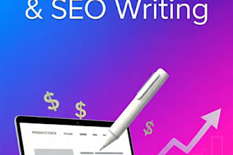 write product description , bullet points and SEO content