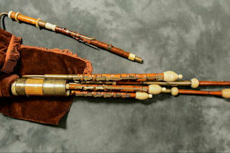 record bodhrán, uilleannpipe, bagpipe, tinwhistle,ocarina, didgeridoo,balafon