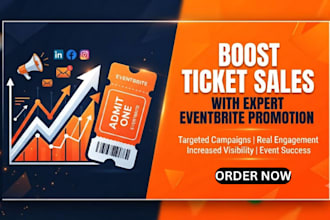 promote eventbrite event for more event ticket sales and event promotion