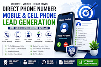 do direct phone number, cell phone number, mobile number and data enrichment