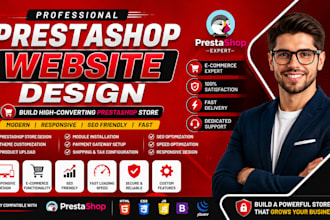 design prestashop website develop prestashop ecommerce store prestashop expert