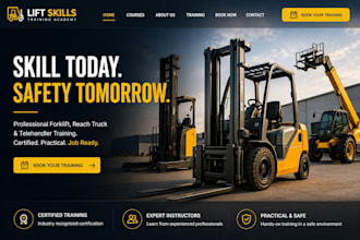 do wix forklift training website reach truck telehandler training book website