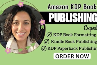 do book publishing, kindle publishing, kdp book publishing, book formatting