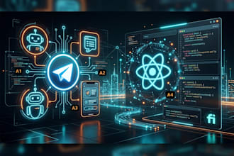 build custom telegram bot or telegram mini app webapp