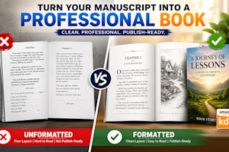 do amazon KDP book formatting and horror ebook formatting