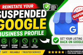reinstate your suspended google business profile and recover your listing