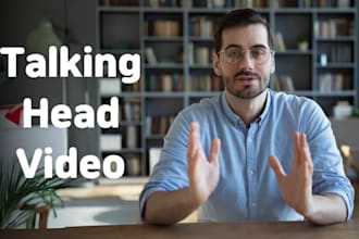 do talking head video editing for finance and business coaches youtube content