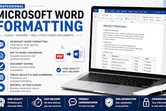 format microsoft word documents
