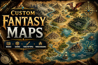 draw custom fantasy maps for books, games and tabletop rpgs
