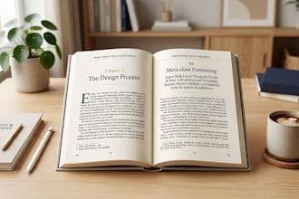 do book formatting and layout design typesetting