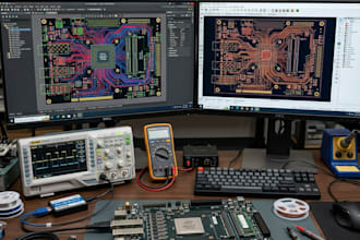 design high speed intel fpga pcb in altium and kicad