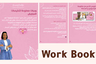 design lead magnet, ebook, PDF, workbook and other pdfs