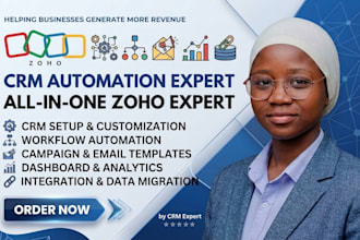 be your zoho one and zoho crm expert