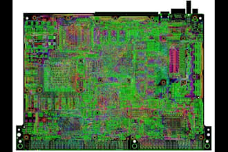 design 2 to 16 layer kicad pcb with controlled impedance, drc and gerber files