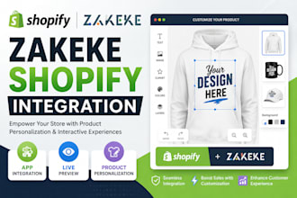 integrate zakeke with your shopify store for product personalization