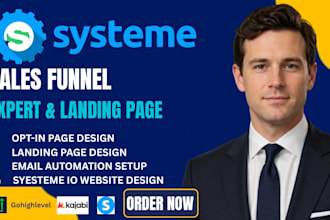 systeme io website online course systeme io sales funnel wordpress landing page
