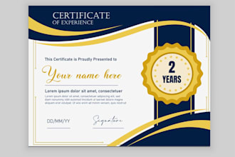 create diploma certificate design university award design