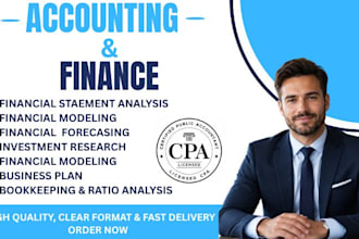 do financial analysis financial modeling financial forecasting and projections