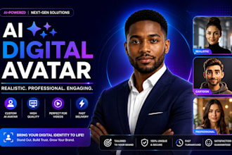 create ai digital avatar for social media marketing