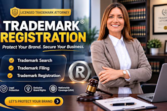 file your uspto trademark application as a licensed attorney, trademark register