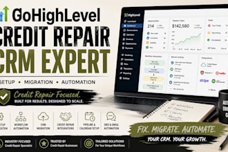 fix, migrate, and automate your gohighlevel credit repair crm workflows