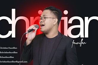 be your male singer
