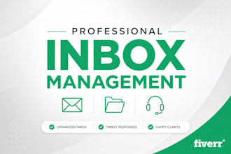 manage your email inbox and custmoer support professionally