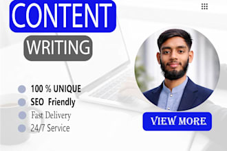 do SEO content writing in 800 words