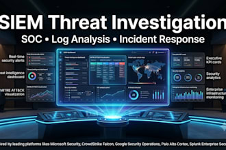 analyze siem logs and investigate security threat