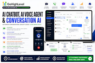 setup gohighlevel ai chatbot ai voice agent and conversation ai