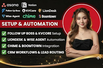 integrate follow up boss kvcore liondesk wise agent chime boomtown CRM