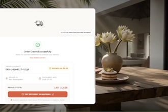 develop a cinematic interactive animated website