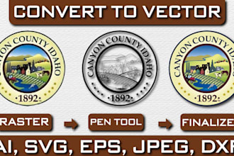 do vector tracing image to vector file for laser engraving