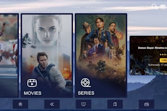 white label iptv app xciptv, smarter pro with vpn, logo intro with web panel